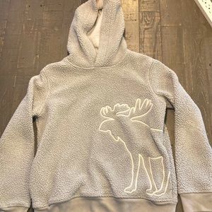 Soft, comfortable, grey hoodie, size 13/14